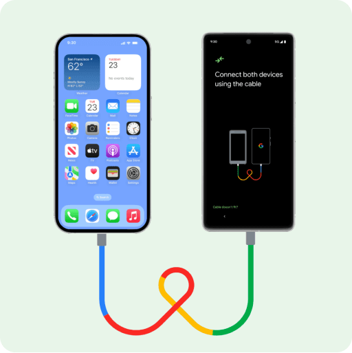 How to transfer data from Android to iPhone